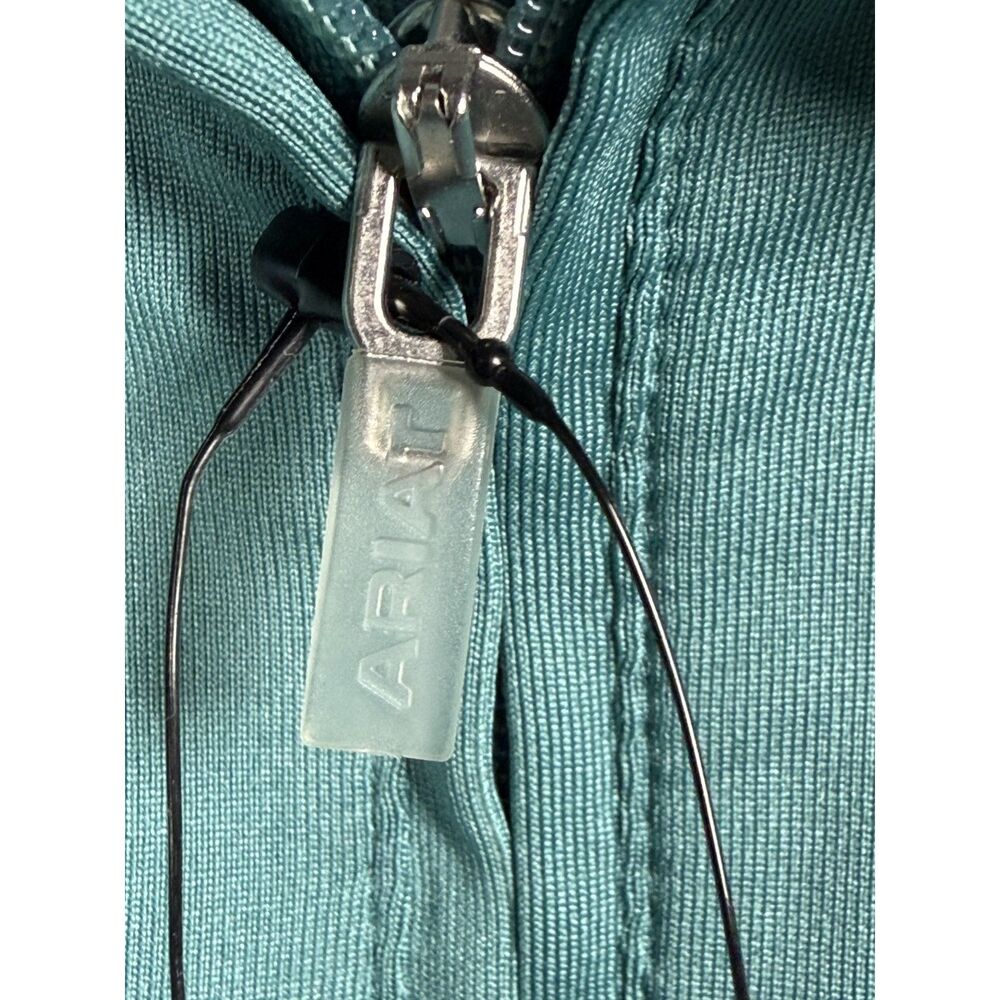 AriatTEK Womens Bandera 1/4 Zip Polo Shirt Teal Sun Protection Top NWT Size XXL - Picture 10 of 14